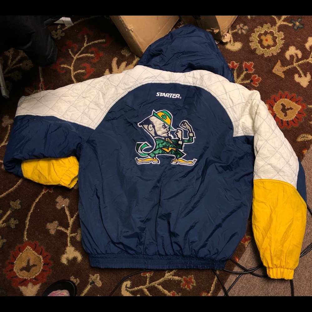 Vintage Starter Norte dame fighting Irish Jacket